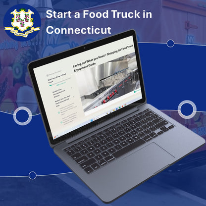 Fast Track to Start a Food Truck Business in Connecticut [2024 Bundle with Guides, Calculators and Full Business Plan]