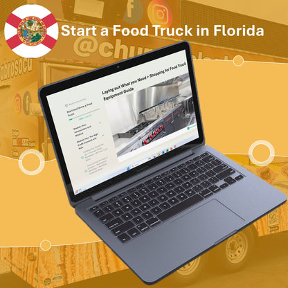 Fast Track to Start a Food Truck Business in Florida [2024 Bundle with Guides, Calculators and Full Business Plan]