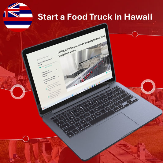 Fast Track to Start a Food Truck Business in Hawaii [2024 Bundle with Guides, Calculators and Full Business Plan]