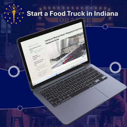 Fast Track to Start a Food Truck Business in Indiana [2024 Bundle with Guides, Calculators and Full Business Plan]