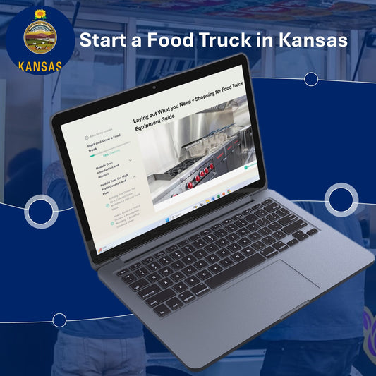 Fast Track to Start a Food Truck Business in Kansas [2024 Bundle with Guides, Calculators and Full Business Plan]