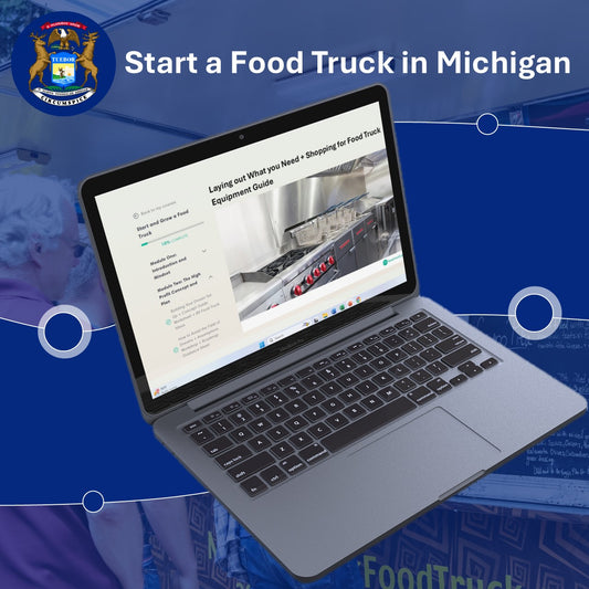 Fast Track to Start a Food Truck Business in Michigan [2024 Bundle with Guides, Calculators and Full Business Plan]