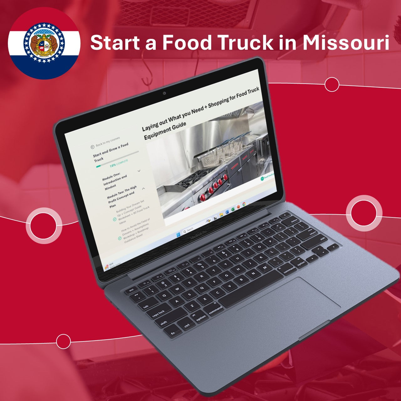 Fast Track to Start a Food Truck Business in Missouri [2024 Bundle with Guides, Calculators and Full Business Plan]