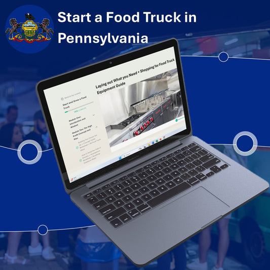 Fast Track to Start a Food Truck Business in Pennsylvania [2024 Bundle with Guides, Calculators and Full Business Plan]