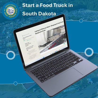 Fast Track to Start a Food Truck Business in South Dakota [2024 Bundle with Guides, Calculators and Full Business Plan]