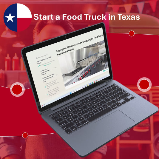 Fast Track to Start a Food Truck Business in Texas [2024 Bundle with Guides, Calculators and Full Business Plan]