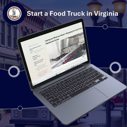 Fast Track to Start a Food Truck Business in Virginia [2024 Bundle with Guides, Calculators and Full Business Plan]