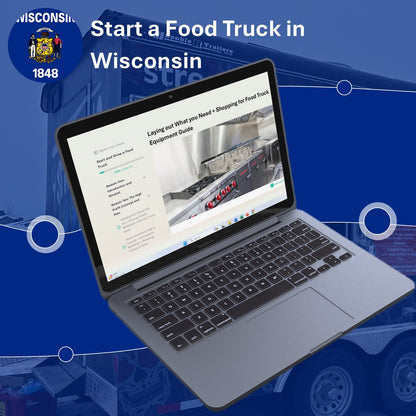 Fast Track to Start a Food Truck Business in Wisconsin [2024 Bundle with Guides, Calculators and Full Business Plan]